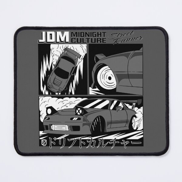Item preview, NA Miata Drifting Comic Book Spread (Dark Gray) designed and sold by Demetros Design Studio.