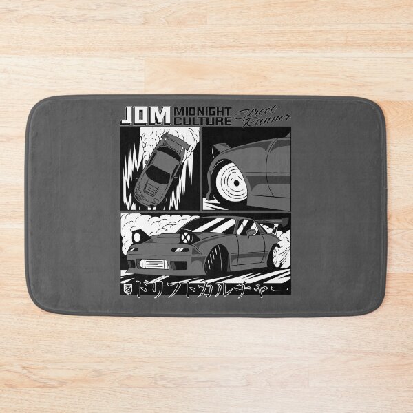 Item preview, NA Miata Drifting Comic Book Spread (Dark Gray) designed and sold by Demetros Design Studio.
