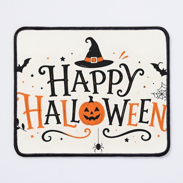 Item preview, Happy Helloween Poster designed and sold by DoveArtDesigns.