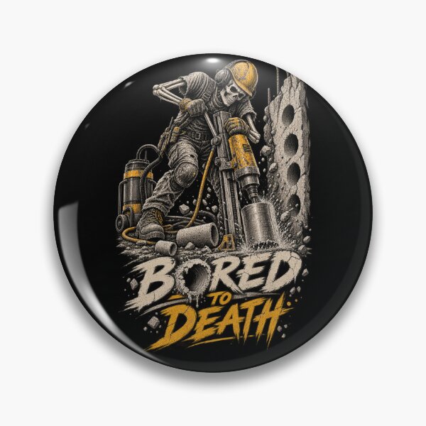 Item preview, Core Drill Operator Skeleton Concrete Drilling Humor designed and sold by Meandmyshop.