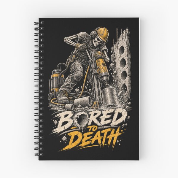 Item preview, Core Drill Operator Skeleton Concrete Drilling Humor designed and sold by Meandmyshop.