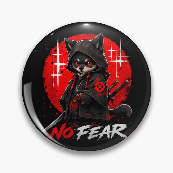 Item preview, No Fear for a cat designed and sold by Poseinix.