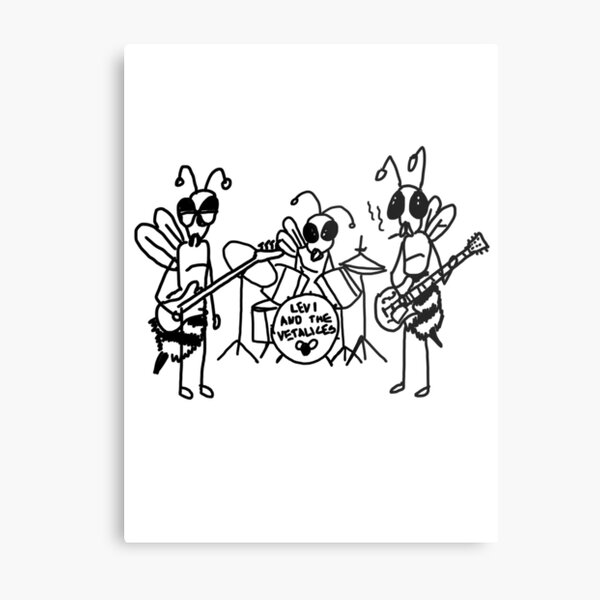 Item preview, LEVI AND THE VETALICES: BAND OF BEES designed and sold by Wellshirt.