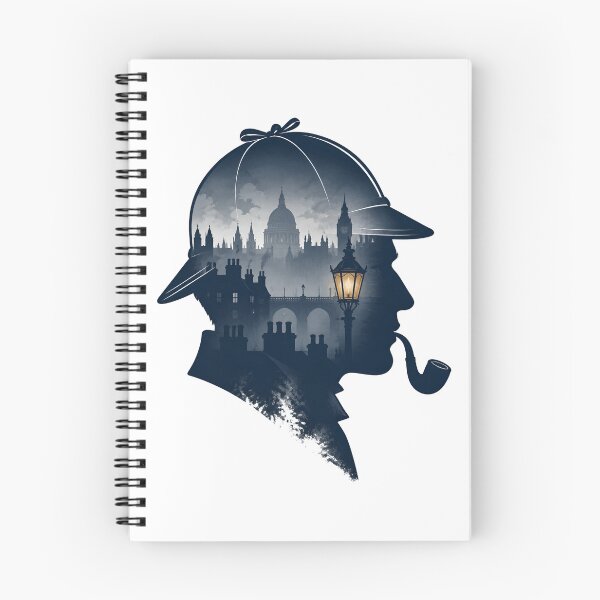 Item preview, Sherlock Holmes London Skyline Silhouette designed and sold by Fenay Designs.