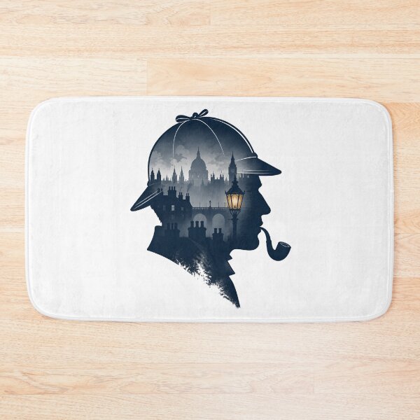 Item preview, Sherlock Holmes London Skyline Silhouette designed and sold by Fenay Designs.