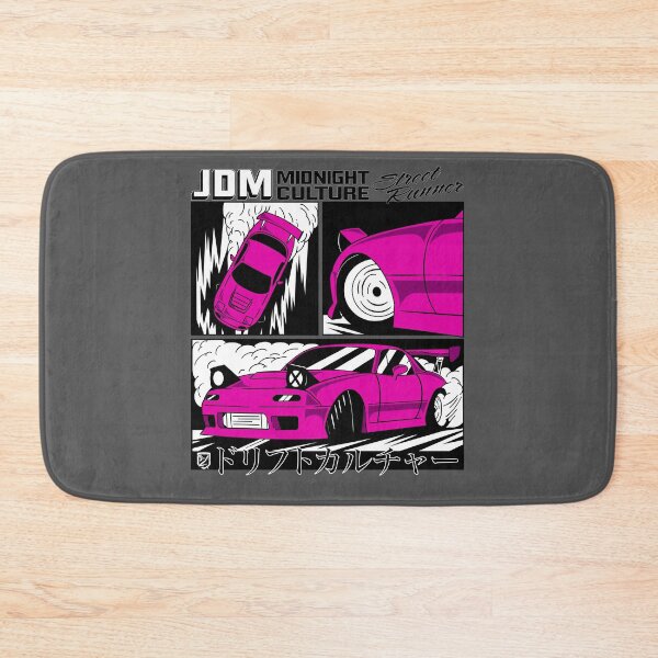 Item preview, NA Miata Drifting Comic Book Spread (Pink) designed and sold by Demetros Design Studio.