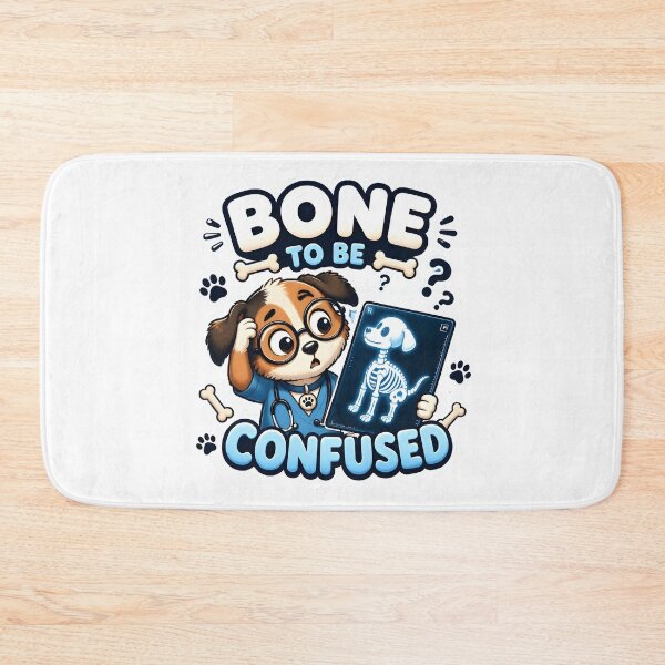 Item preview, Bone to Be Confused – Funny Veterinary Radiology Dog designed and sold by Bettybee00.