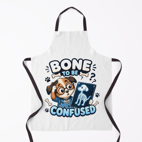 Item preview, Bone to Be Confused – Funny Veterinary Radiology Dog designed and sold by Bettybee00.