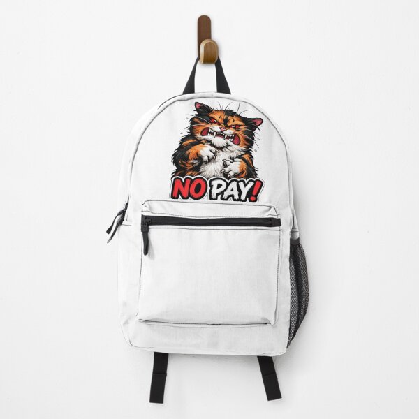 Item preview, Angry Cat "No PAY!" designed and sold by Poseinix.