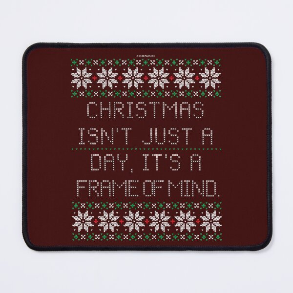 Item preview, Frame Of Mind Ugly Christmas Sweater designed and sold by Normbot2000.