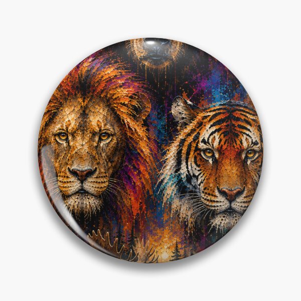 Item preview, Abstract Wild Kingdom Wildlife Portraits designed and sold by Qenlo.