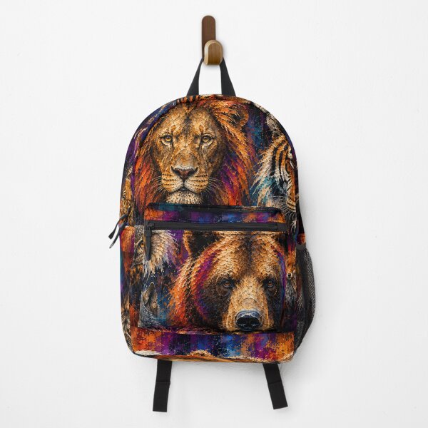 Item preview, Abstract Wild Kingdom Wildlife Portraits designed and sold by Qenlo.