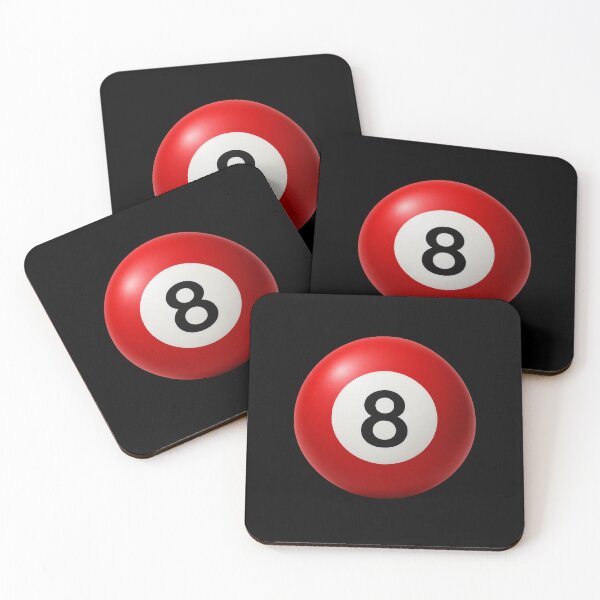 Item preview, Red 8 Ball designed and sold by BackyardBuds.