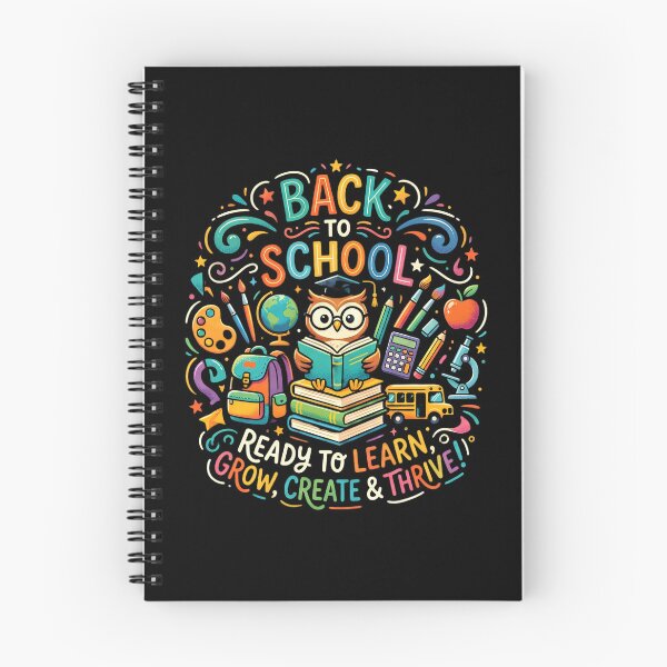 Item preview, Back to School Smart Owl - Ready to Learn, Grow, Create & Thrive designed and sold by UrbaneVibeCo.