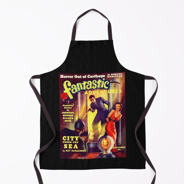 Item preview, Vintage Comic Book Cover Fantastic Adventures designed and sold by OneFineGem.