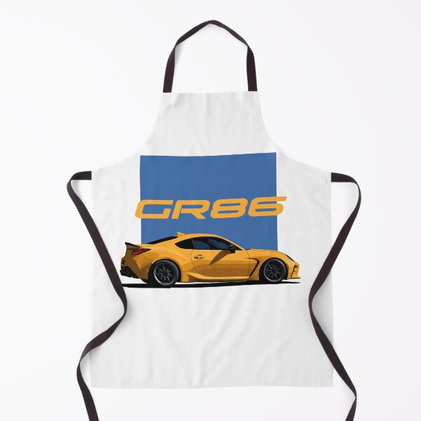 Item preview, GR86 yellow illustration designed and sold by blackdogshop.
