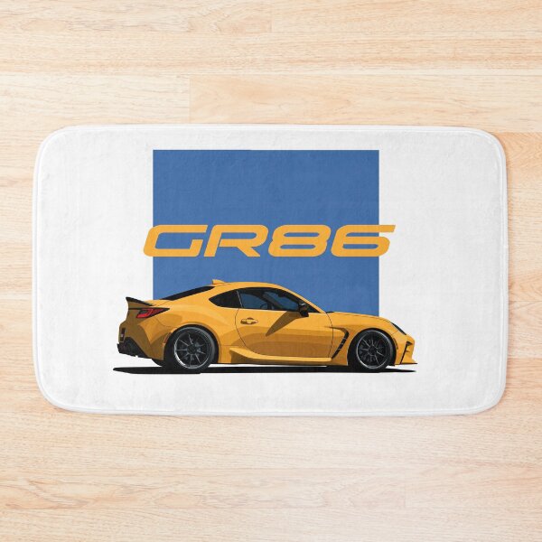 Item preview, GR86 yellow illustration designed and sold by blackdogshop.