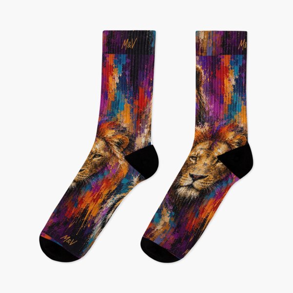 Item preview, Abstract Bear Lion Tiger Wildlife Art designed and sold by Qenlo.