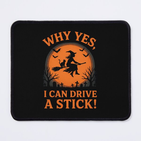 Item preview, Why Yes Actually I Can Drive A Stick Witch Halloween Costume designed and sold by ZACK ART.