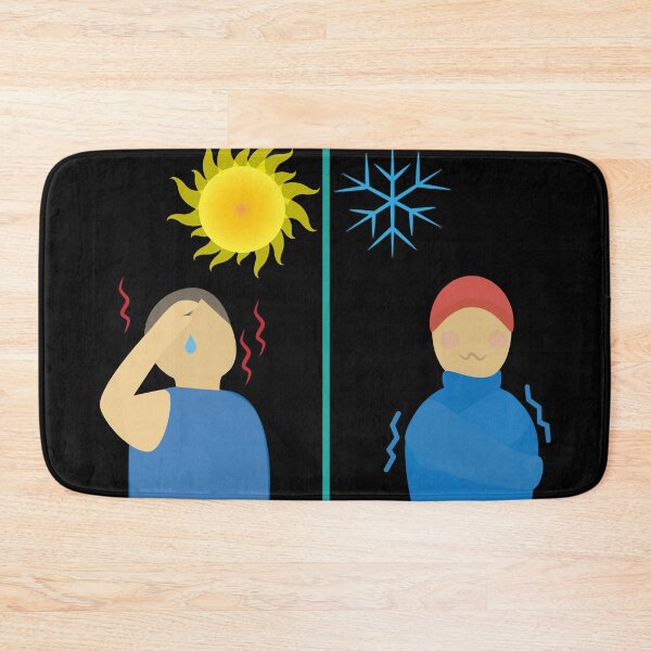 Item preview, Too Hot Too Cold designed and sold by ROSE ANN BANILAR.