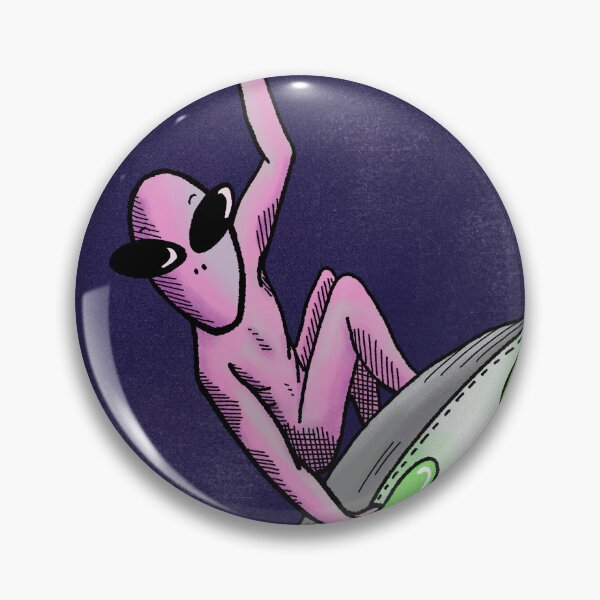 Item preview, Alien Surfer designed and sold by Andy Maffo Makes Art.