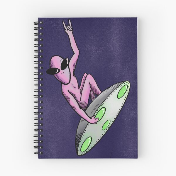 Item preview, Alien Surfer designed and sold by Andy Maffo Makes Art.