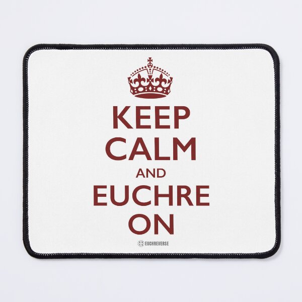 Item preview, Keep Calm Euchre On designed and sold by Euchreverse.