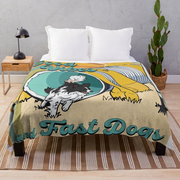 Item preview, Good Vibes and Fast Dogs - Retro Dog Agility designed and sold by Bluek9sDesign.