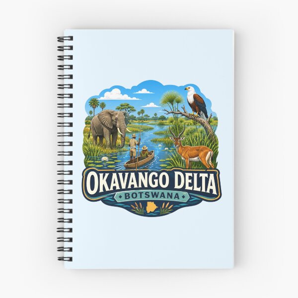 Item preview, Okavango Delta, Botswana - Wildlife Safari Design designed and sold by Myra365Art.