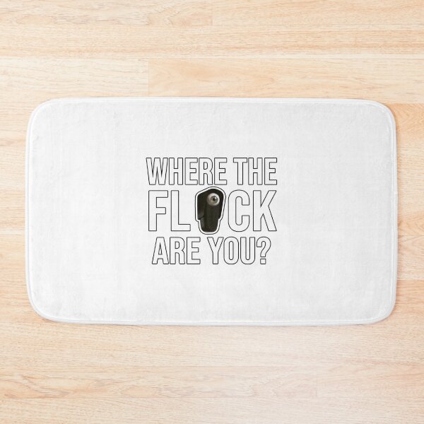 Item preview, Where The Flock Are You? designed and sold by rockazona.