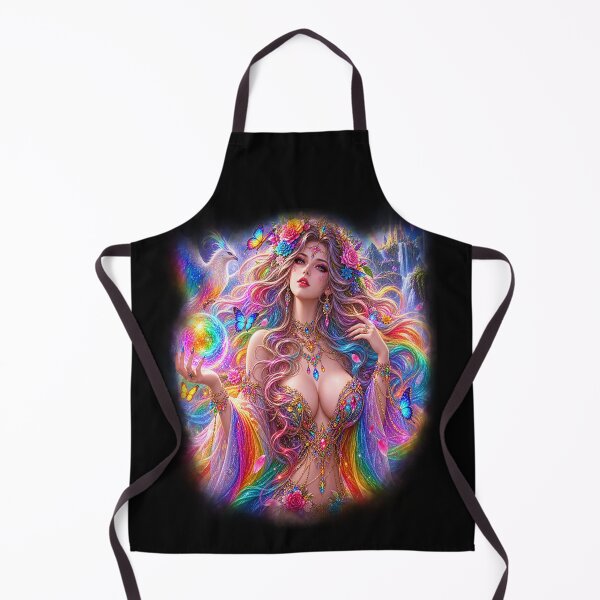 Item preview, Rainbow Enchantress – Goddess of Color and Magic designed and sold by TroviTutto.