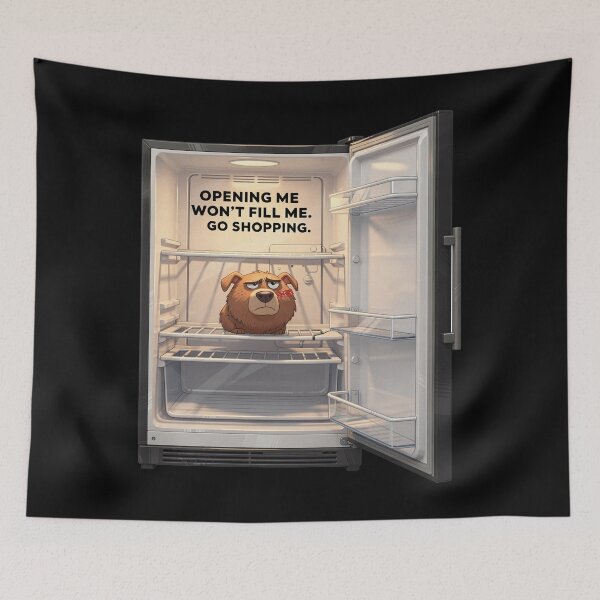 Item preview, Opening Me Wont Fill Me Hungry Bear designed and sold by Uglyandcute.