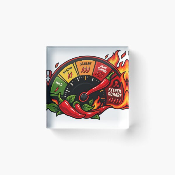Item preview, Full Spice Ahead Chili Gauge designed and sold by ChiliWild.