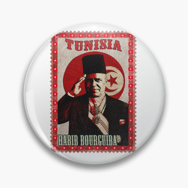 Item preview, Habib Bourguiba Tunisia Vintage Postage Stamp | First President Tunisia Portrait designed and sold by Youngkev-arts.