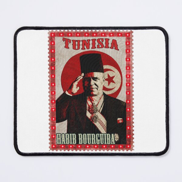 Item preview, Habib Bourguiba Tunisia Vintage Postage Stamp | First President Tunisia Portrait designed and sold by Youngkev-arts.
