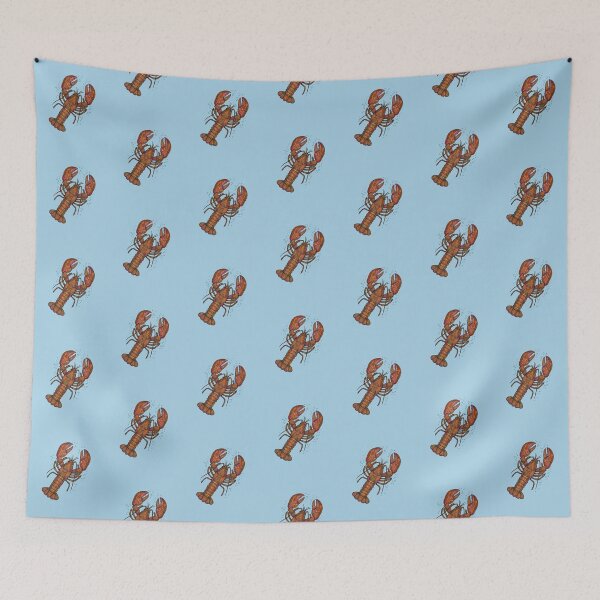 Item preview, LOBSTER, OCEAN ART, MARINE CREATURE, BOHO, BOHEMIAN DESIGN designed and sold by classic car craze.