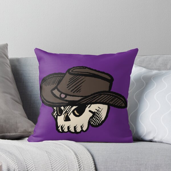 Item preview, Cowboy Skull print designed and sold by Andy Maffo Makes Art.