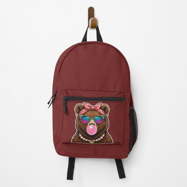 Item preview, Bearly Fabulous – Fashionable Bubblegum Bear designed and sold by NinaCreator.