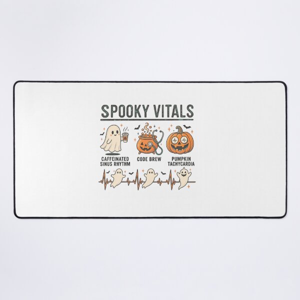 Item preview, Nurse Halloween Spooky Vitals Funny Spooky Season designed and sold by LASTIQUE-dd.
