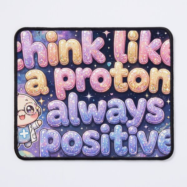 Item preview, always positive designed and sold by Bakeneko Wonders.