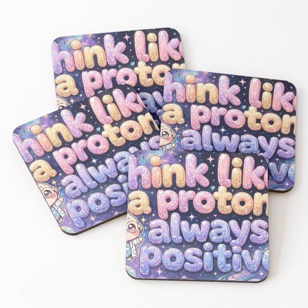 Item preview, always positive designed and sold by Bakeneko Wonders.