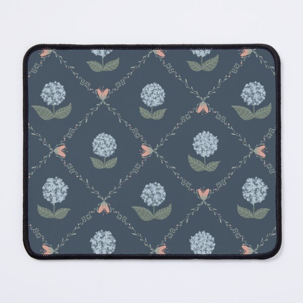Item preview, Hydrangeas in Bloom - Diamond Lattice designed and sold by HumanariumArt.