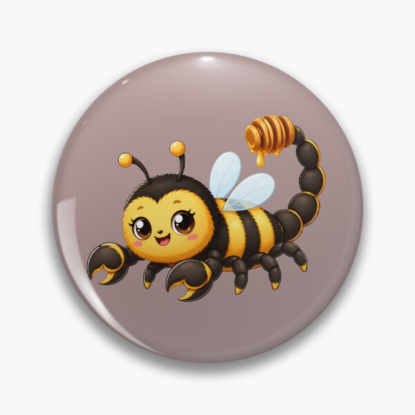 Item preview, Cute Bumblebee Scorpion Hybrid - Friendly Kawaii Bug designed and sold by Mementoo.