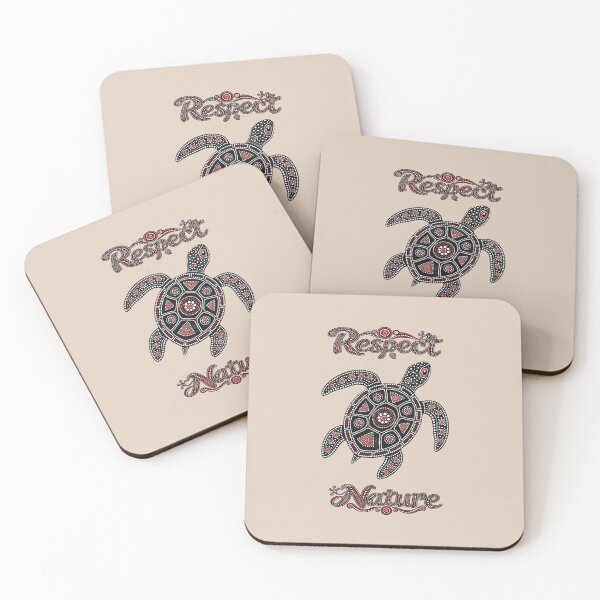 Item preview, Respect Nature  turtle designed and sold by angoma.