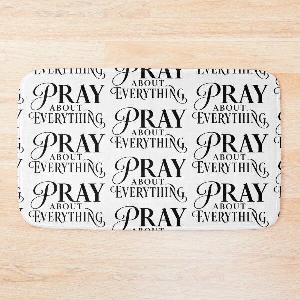 Item preview, pray about everything designed and sold by OCD_JESSICA.