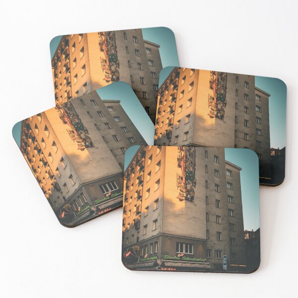 Item preview, Sunset Mural at Schwedenplatz designed and sold by BadWolfStudios.