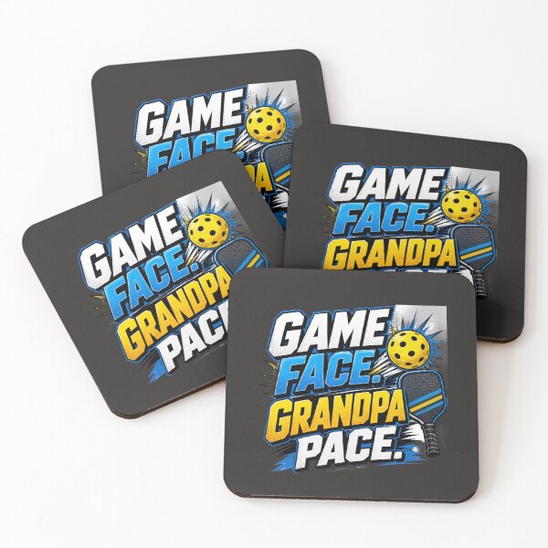 Item preview, Game Face. Grandpa Pace. - Pickleball Gift designed and sold by GreyTee.