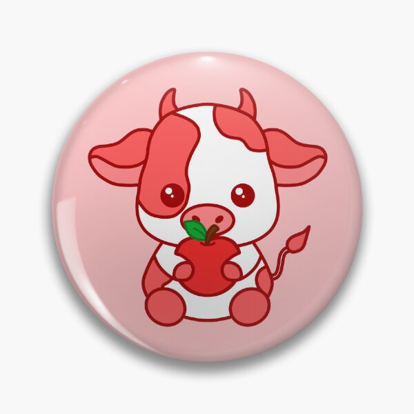 Item preview, Apple Cow Cute designed and sold by SlimyFish.