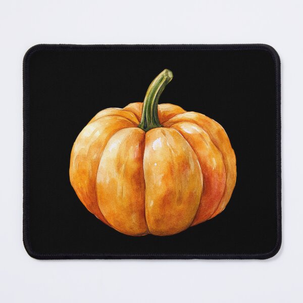Item preview, Vibrant Pumpkin on Dark Background designed and sold by foundthenat.