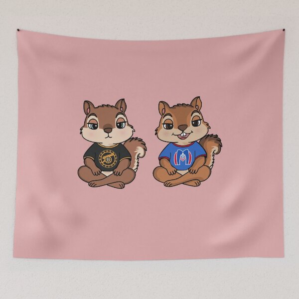 Item preview, Heated Rivalry Shane and Ilya Squirrel  designed and sold by baranskini.
